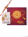 YouBella Rakhi and Greeting Card Combo for Brother